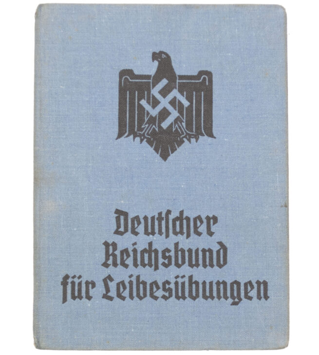 Deutscher Reichsbund für Leibesübungen memberpass with passphoto