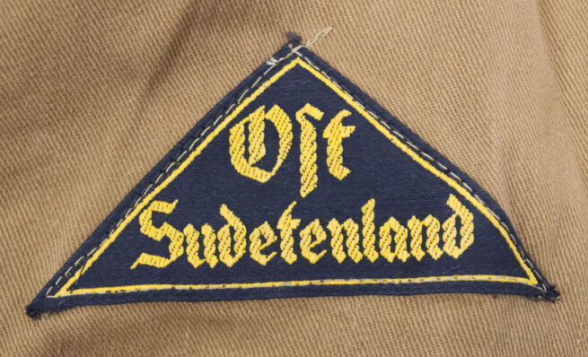 Hitlerjugend (HJ) Deutsche Jugend (DJ) Braunhemd Brown shirt Ost Sudetenland