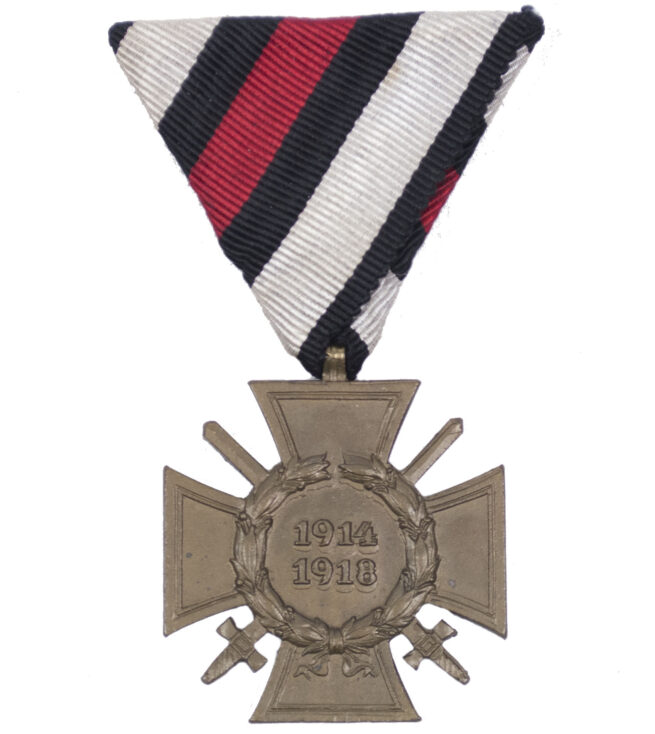 Frontkämpfer Ehrenkreuz with Austrian mount ribbon