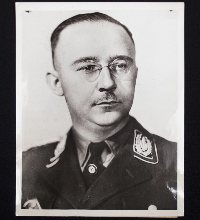(Pressphoto) Heinrich Himmler portrait (21,5x17 cm) 1945
