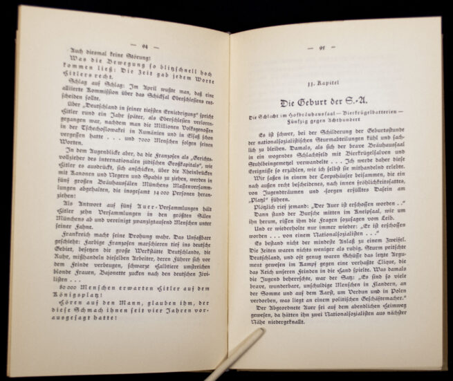 (Book) Hitler - Eine deutsche Bewegung (1930)