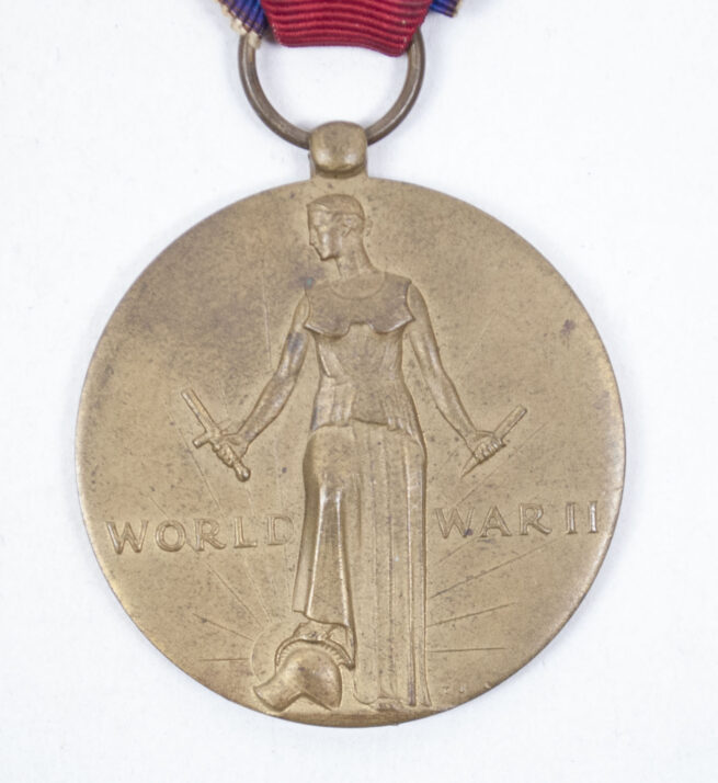 USA World War II Victory medal with Foreign Service bar