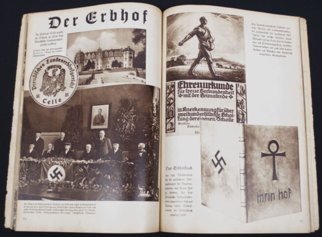 (Book) Deutsche Arbeit - Sieg Heil - Bild-Dokumente vom Wiederaufbau (1934)