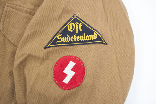 Hitlerjugend (HJ) Deutsche Jugend (DJ) Braunhemd Brown shirt Ost Sudetenland
