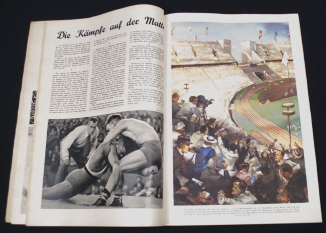 Berliner Illustrirte Zeitung. 2. Sonderheft. bericht in Wort und Bild. Die 16 olympischen Tage