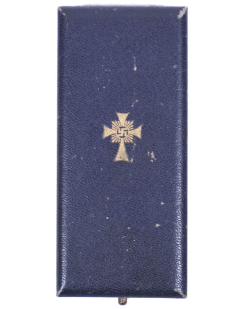 Mutterkreuz Motherscross gold + etui (maker Wilhelm Deumer)