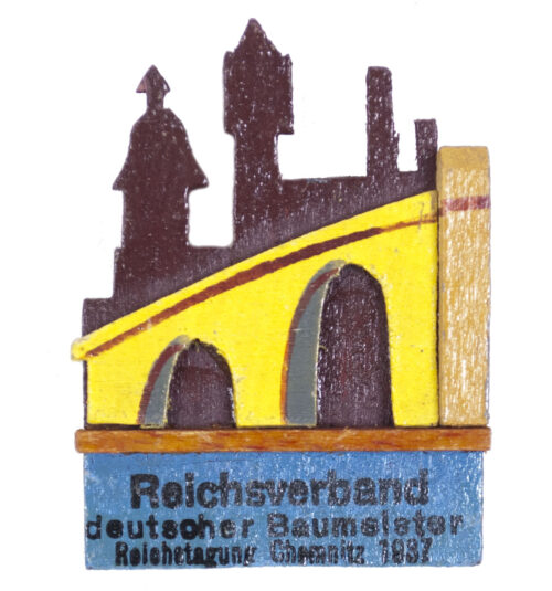 Reichsverband deutscher Baumeister Reichstagung Chemnitz 1937 abzeichen
