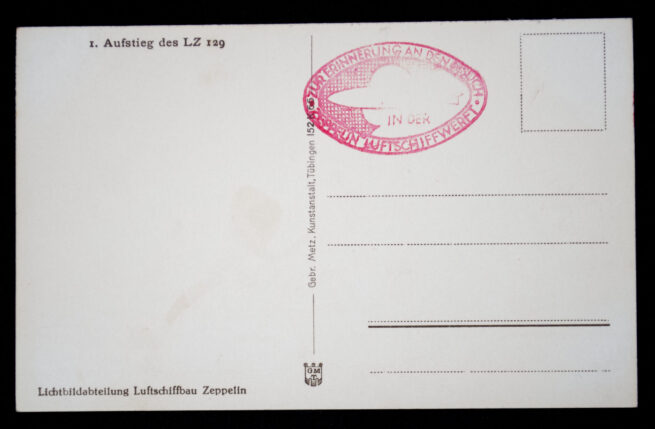 (Postcard) Zeppelin - Aufstieg des LZ 129