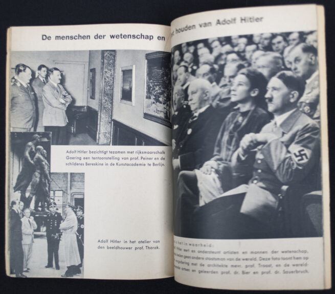 (Brochure) Wilt u de waarheid weten Hitler zooals men hem aan u getoond heeft, en zooals hij in werkelijkheid is