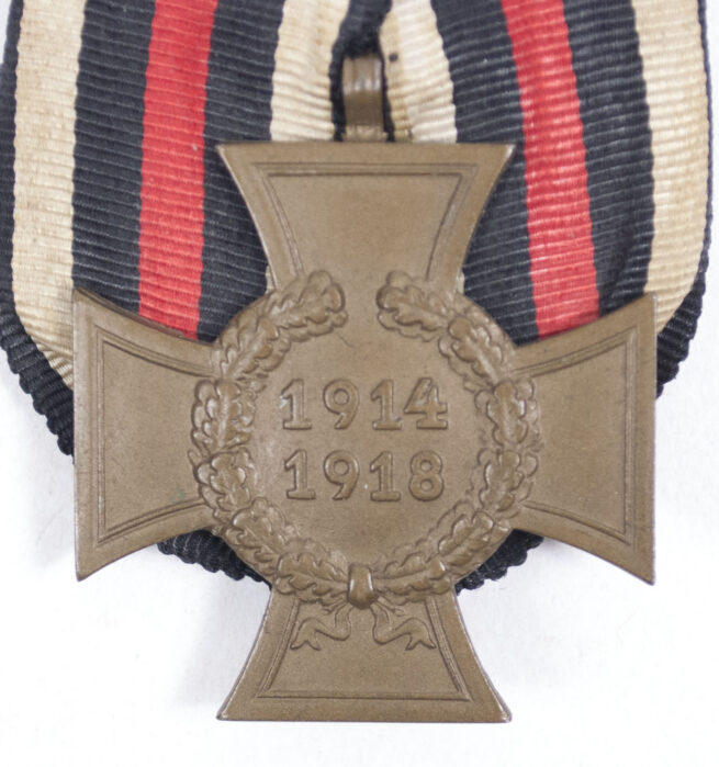 Ehrenkreuz für Kriegsteilnehmer single mount medal (Maker JK)