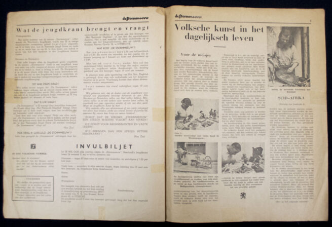 (NSB) Jeugdstorm - Stormmeeuw 6e Jaargang No.3 Herfstmaand 1940 (EXTREMELY RARE!)