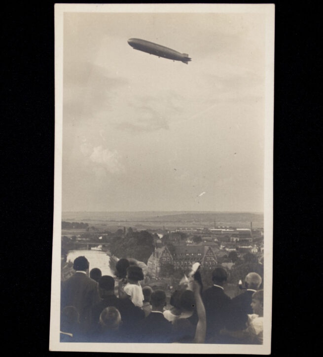 (Postcard) Zeppelin über dem befreiten Rheinland