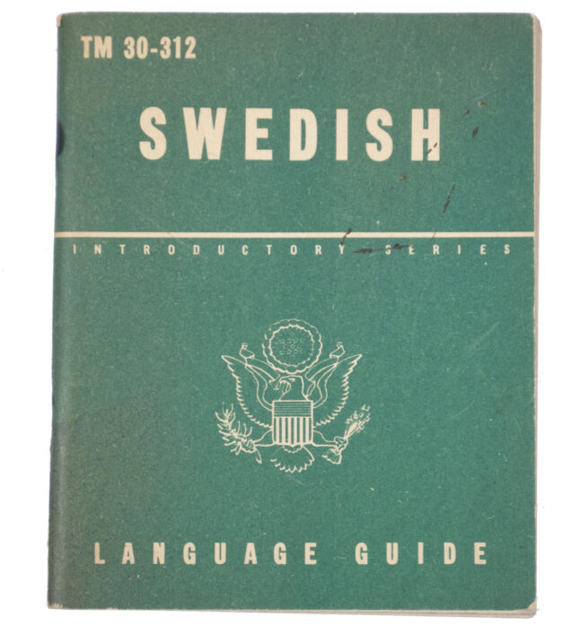 (USA) WWII Swedisch Language Guide - War Department (1943)