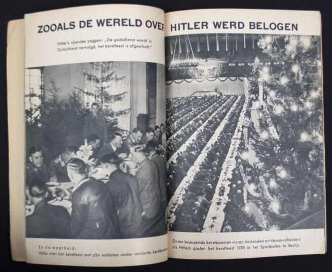 (Brochure) Wilt u de waarheid weten Hitler zooals men hem aan u getoond heeft, en zooals hij in werkelijkheid is