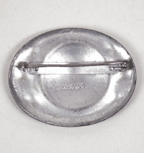 Reichsarbeitsdienst (RADw) female brooch (maker J.B.U.Co)
