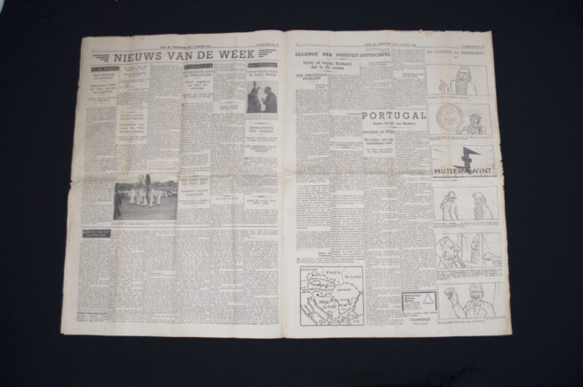 (NSB Newspaper) Volk en Vaderland 4e Jaargang No.40 - Vrijdag 2 oktober 1936