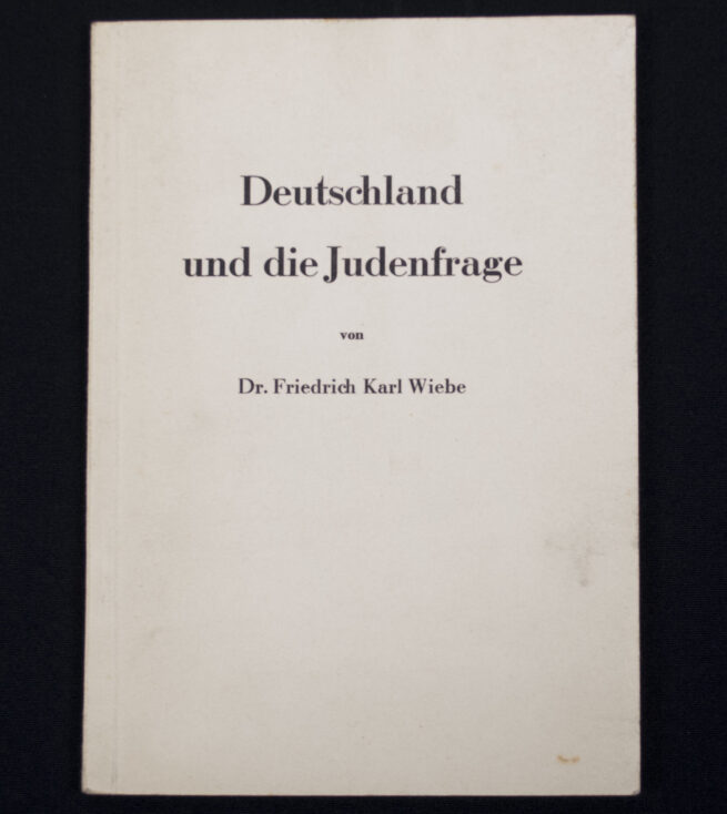 (Brochure) Deutschland und die Judenfrage (1939)