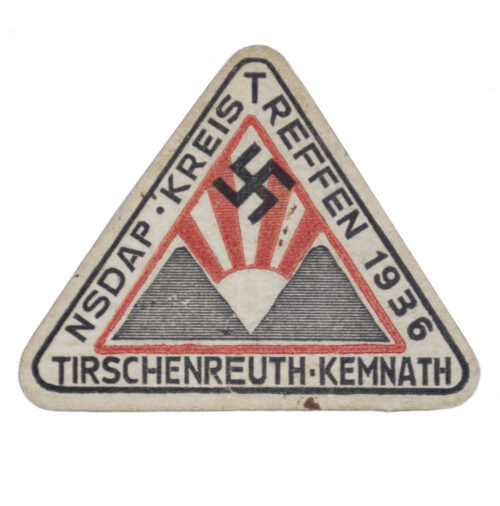 NSDAP Kreistreffen Tischenreuth-Kemnath 1936 abzeichen