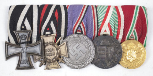 German Luftschutz medalbar