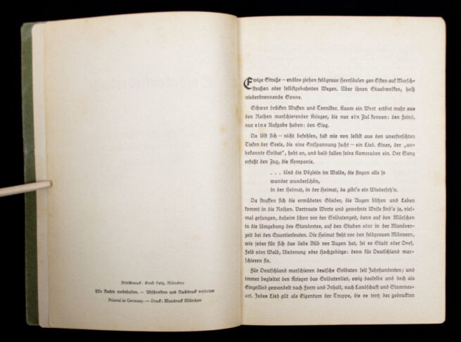 (Book) Soldatenliederbuch (1941)