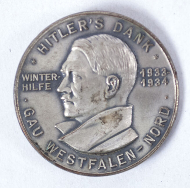 Hitlers Dank Gau Westfalen-Nord 1933-1934 abzeichen