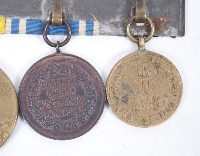 Imperial German Bavarian medalbar from 1870-1897