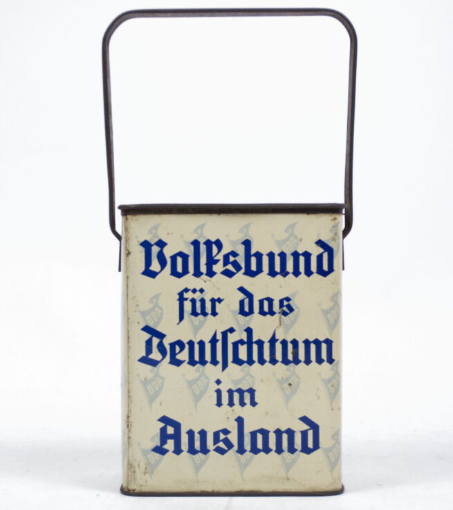 Volksbund für das Deutschtum im Ausland collection tin