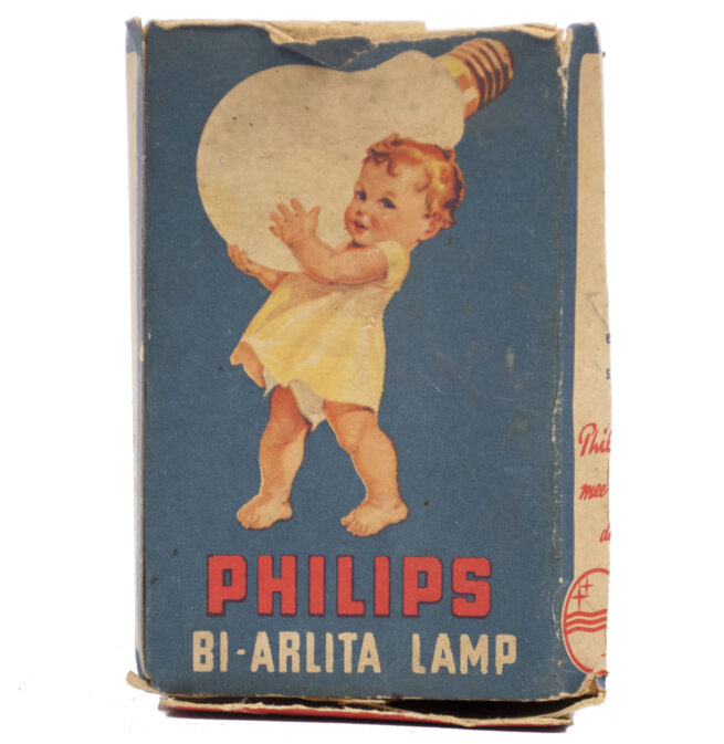 WO2 Philips Bi-Arlita verduisteringslamp (dubbele wolframdraad) 22-230 volt, 15 watt