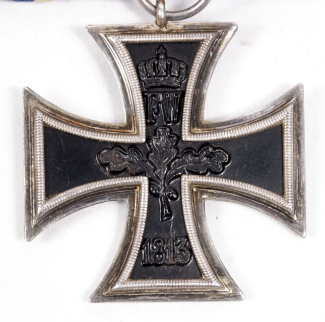 (BayernBavaria) WWI medalbar with Ek2, MIlitär Verdienstkreuz, FEK, Treue Dienst IX Jahre