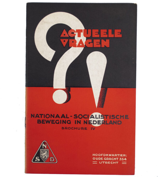(Brochure) NSB - Nationaal-Socialistische Beweging in Nederland Brochure IV