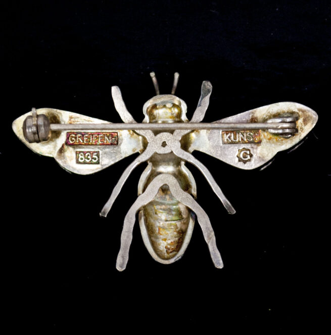 (Brooch) Deutsche Landfrauenverband - Die fleißige Biene (Greifenkunst 835 Silver)