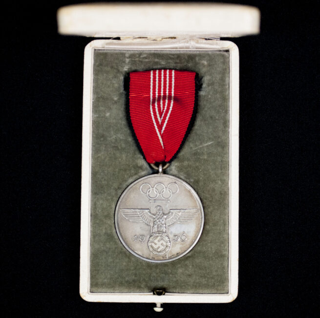 German 1936 Olympic medal + etui