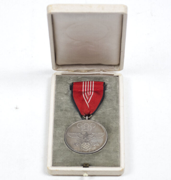 German 1936 Olympic medal + etui