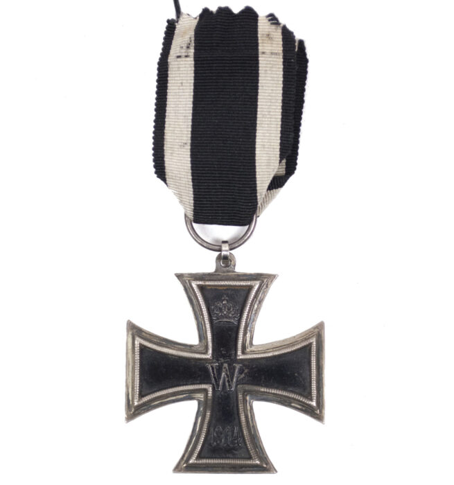 WWI Eisernes Kreuz Zweite Klasse (EK2) Iron Cross second class with replaced attachment (maker)
