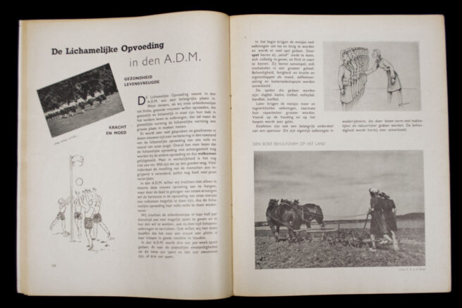 (Magazine) Nederlandsche Arbeidsdienst - Arbeidsdienst voor Meisjes (ADM) - 1943