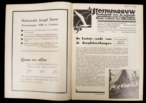 (NSB) Jeugdstorm - Stormmeeuw 4e Jaargang No.18 (1938)