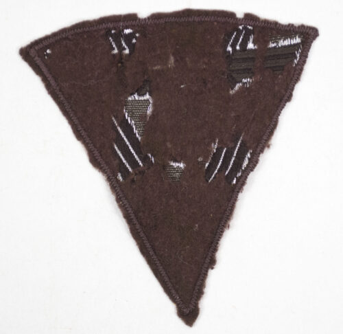 NSKK Altekämpfer (Oldfighters) sleeve badge (dark brown)