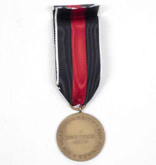 Sudetenland Annexation medal 1 Oktober 1938