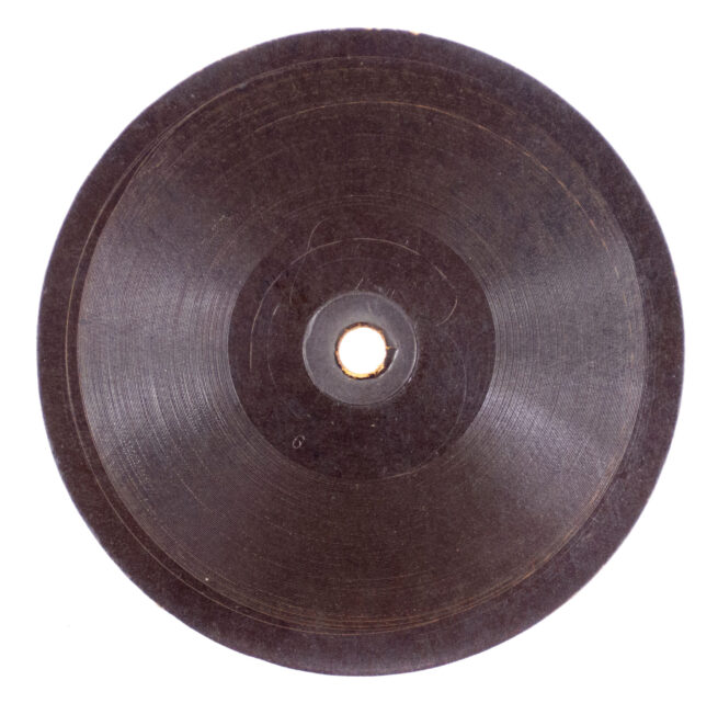 (Record) Propaganda Mutterplatte Goebbels speech for the elections of 1932 Liste 8 (10 cm diameter)