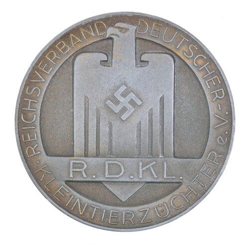 Reichsverband Deutscher Kleintierzüchter e.V. (R.D.Kl.) plaque Für Verdienstvolle Leistungen