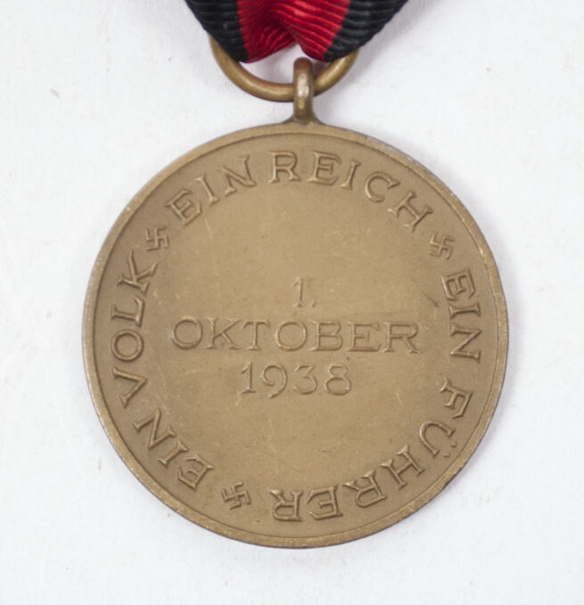 Sudetenland Annexation medal 1 Oktober 1938