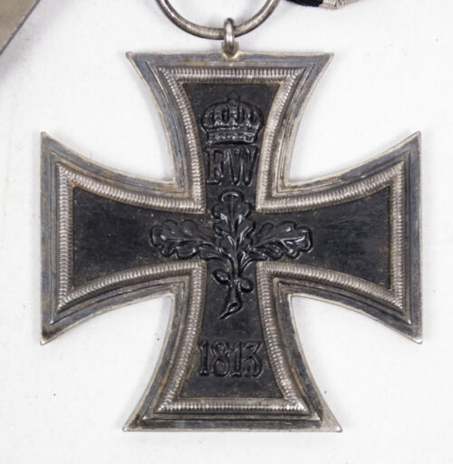 WWI medalbar with EK2, Frontkämpfer Ehrenkreuz, Reserve landwehr medal