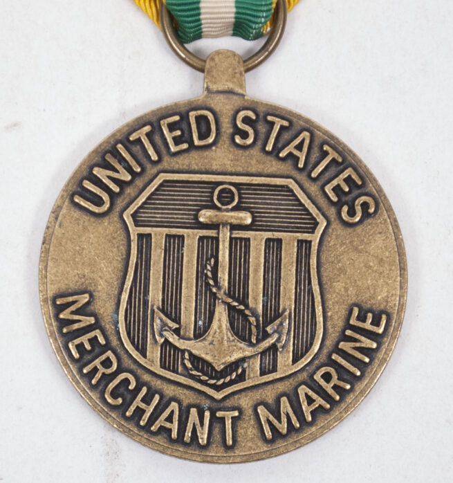 (USA) Mediterranean-Middle East War Zone - United States Merchant Marine medal