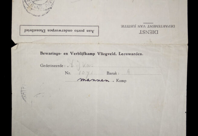 Het Nederlandsche Roode Kruis Kinder Legitimatiebewijs + documents LeeuwardenSt. Annaparochie (1944)