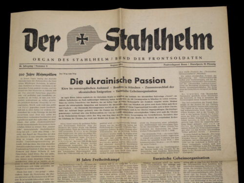 (Newspaper) Der Stahlhelm (Stahlhelmdbund) - Organ des Bund der Frontsoldaten (1961)