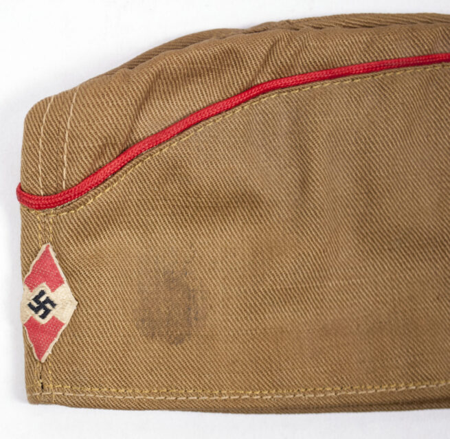 Hitlerjugend-HJ-Schiffchen-Sommermütze-with-RZM-label