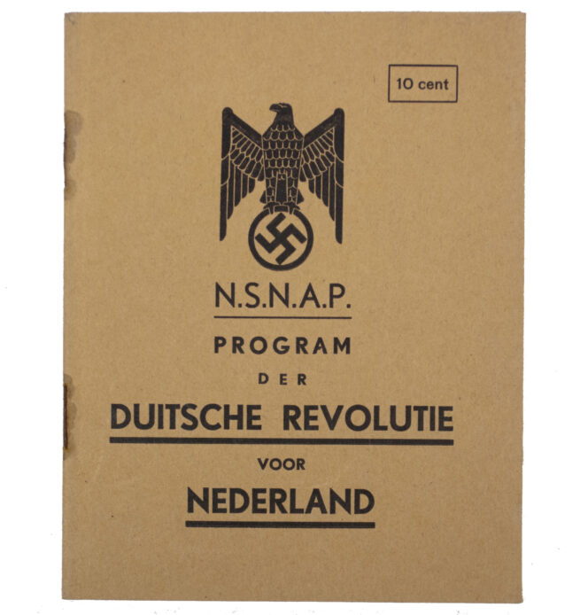 Brochure-N.S.N.A.P.-Program-der-Duitsche-Revolutie-voor-Nederland-1941