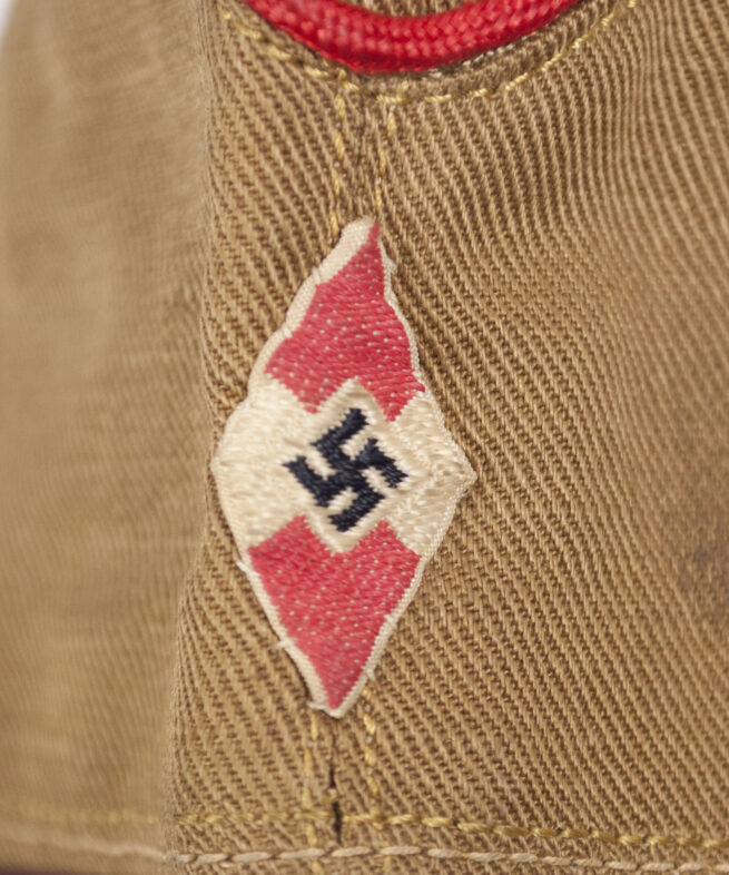 Hitlerjugend-HJ-Schiffchen-Sommermütze-with-RZM-label