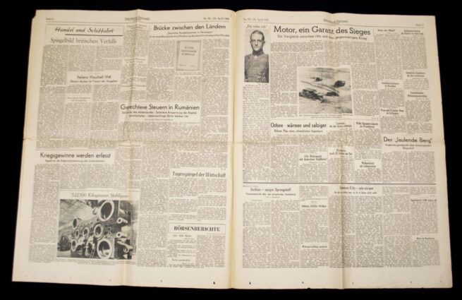 (Newspaper) Deutsche Zeitung in Norwegen Nr.92 - 22 April 1941