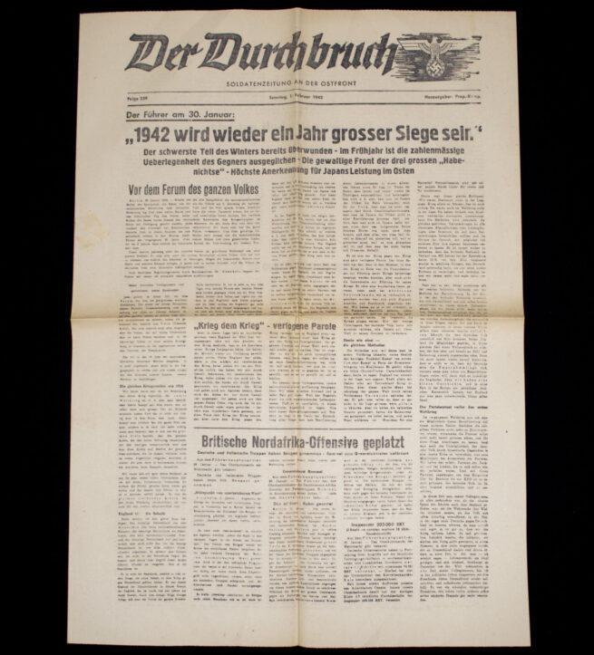 (Newspaper) Der Durchbruch - Soldatenzeitung an der Ostfront (1942)
